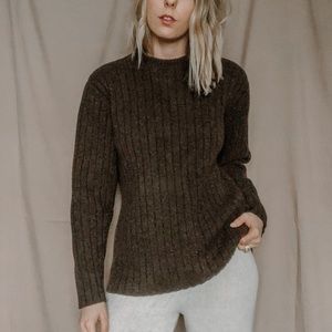 Cocoa Wool Sweater